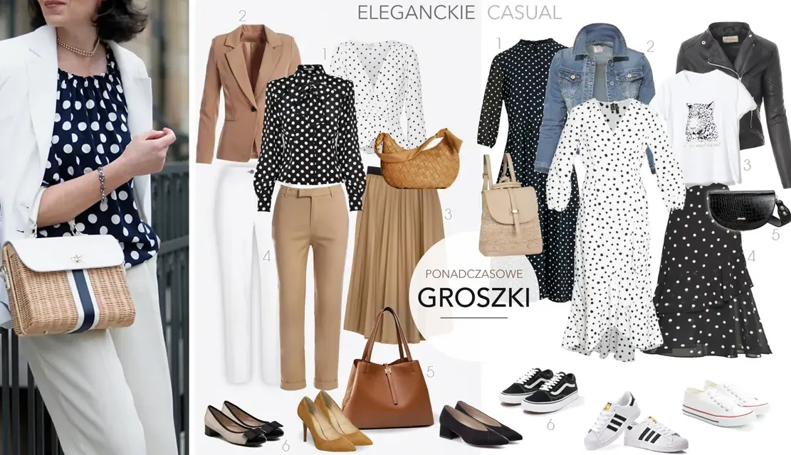 Czy groszki są modne? Odkryj, jak nosić ten ponadczasowy wzór
