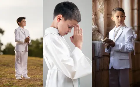 Jak modnie ubrać chłopca na komunię, aby uniknąć faux pas?